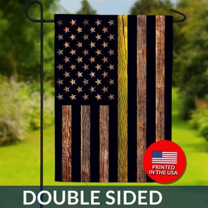 Yellow Line Support Flag – Tow Truck, Dispatch, Security, Essential Workers