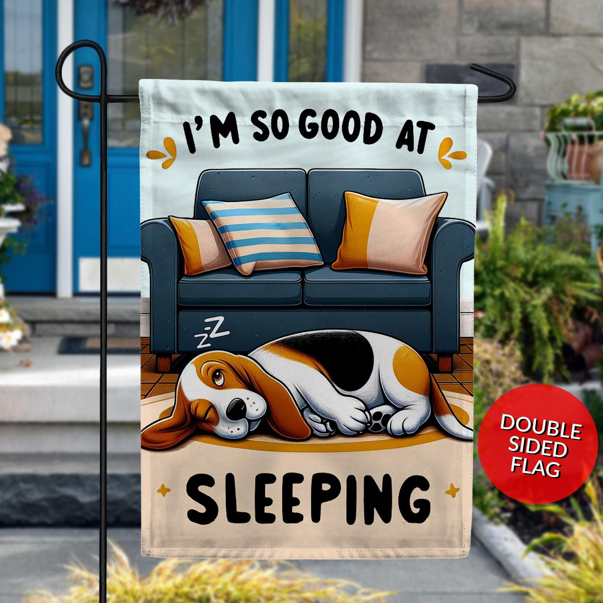 Drapeau Jardin Du Père Noël à Double Face Bannière Extérieur Pelouse Décor Drapeau DBW90919994D