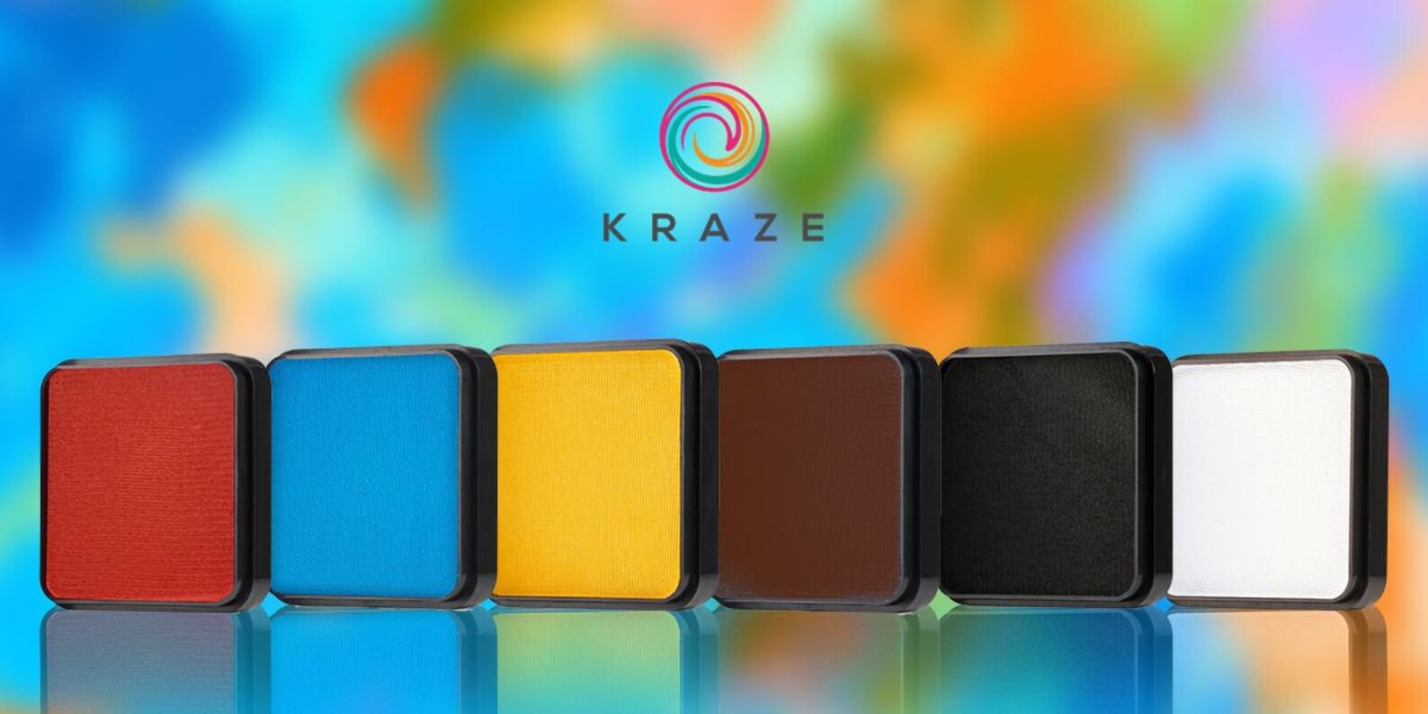 Kraze FX Black Face Paint, Black Face & Body Paint, Black Face Paint