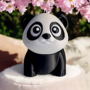 Adorable Articulated Panda Bear Figurine - Cute, Small, and Perfectly Poseable! **&quot;A Delightful Addition to Any Collection or Gift!&quot;**
