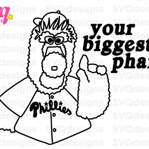 Phillie Phanatic Svg, png, Baseball Svg, Philadelphia Svg, Cricut SVG