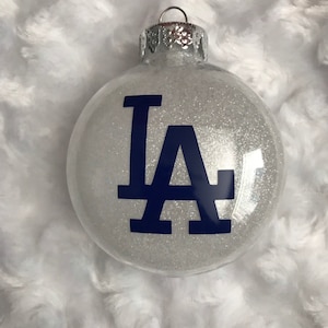 LA Dodger ornaments, Dodger ornaments, MLB, dodgers, dodger gift, LA