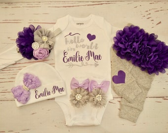newborn baby girl coming home outfit winter
