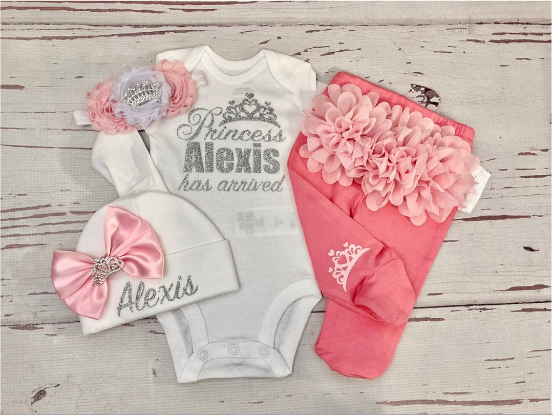 Baby Girl Outfit Newborn Baby Girl Coming Home Outfit - Etsy
