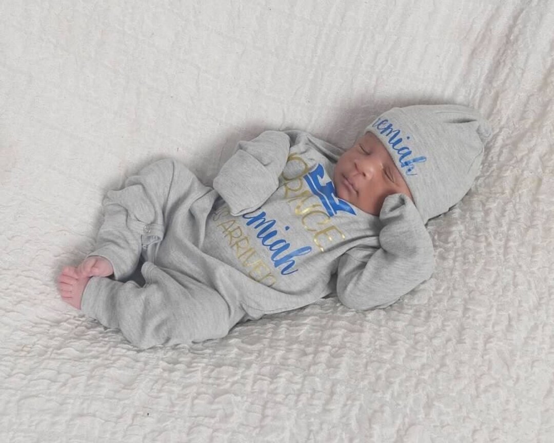 Baby Boy Coming Home Outfit Newborn Baby Boy Take Home Outfit ...