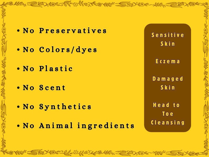 Unscented Shea Butter Soap, Hypoallergenic for Sensitive Skin, Handmade All Natural, Vegan image 3
