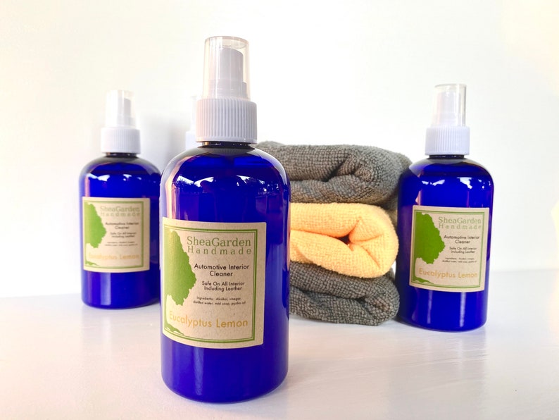 Automotive Interior Cleaner Leather Vinyl Cleaner Natural Etsy