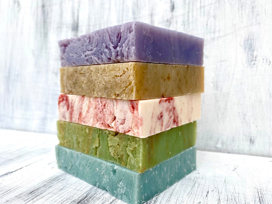 All Natural Soap Bars Plastic Free Recyclable Packaging Eco Etsy