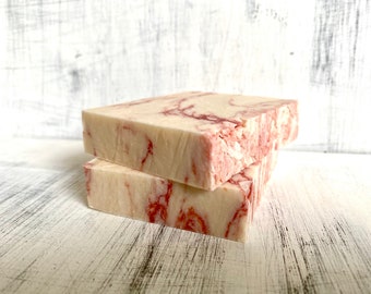 Peppermint Soap Bar, Handmade 3.5 OZ Bar Soap