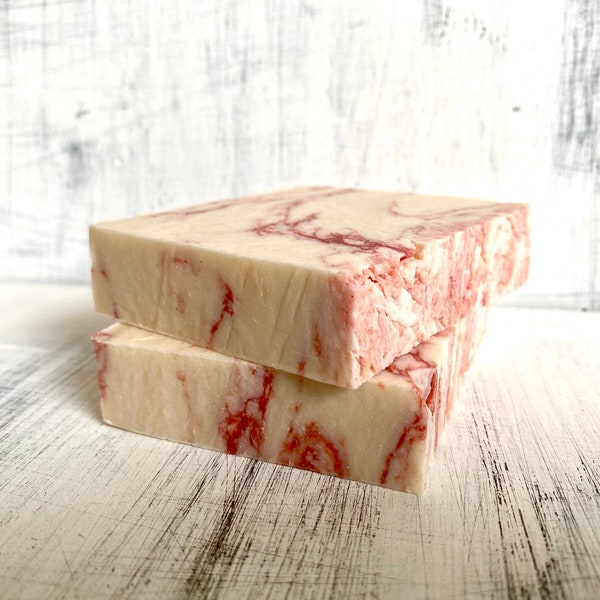 Peppermint Soap Bar, Handmade 3.5 OZ Bar Soap