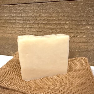 Unscented Shea Butter Soap, Hypoallergenic for Sensitive Skin, Handmade All Natural, Vegan image 6
