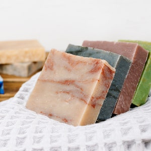 Bulk Soap Sampler, Handmade Soap Variety, Custom Gift Box Options, Plastic Free image 5