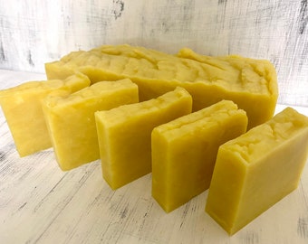 Unscented Shea Butter Soap, Hypoallergenic Soap Bar, Sensitive Skin