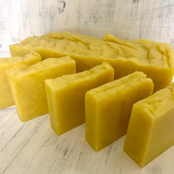 Unscented Shea Butter Soap, Hypoallergenic Soap Bar, Sensitive Skin