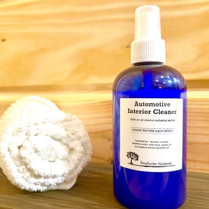 natural ingredients automotive cleaner spray.