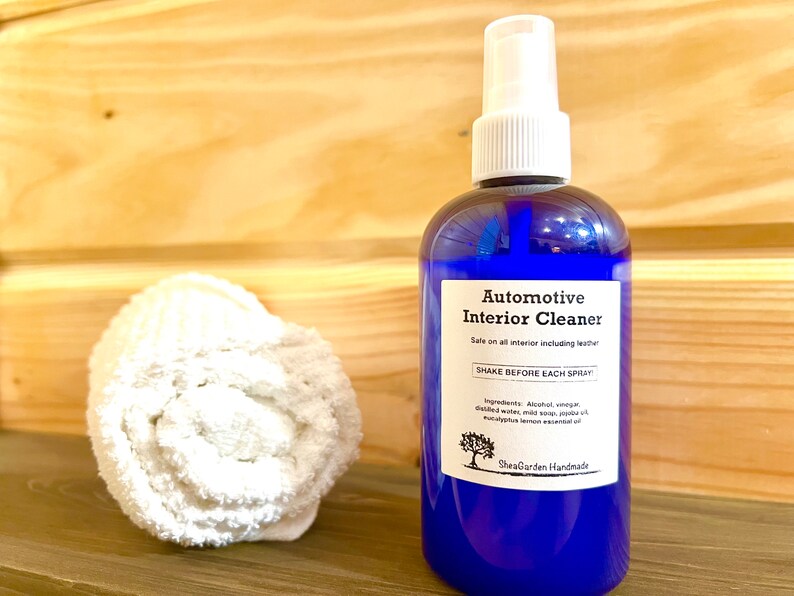 natural ingredients automotive cleaner spray.