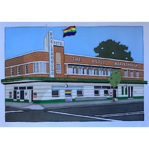 Art Print Marlborough Hotel