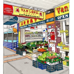 Art Print Van Long