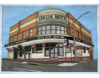 Art Print The Union Hotel