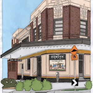 Kunstdruck Henson Pub