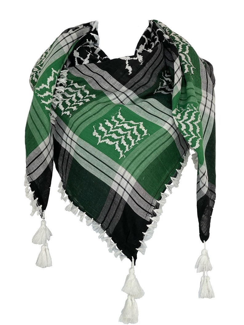 Arab Shemagh Keffiyeh Middle Eastern Head Scarf Neck Wrap Etsy