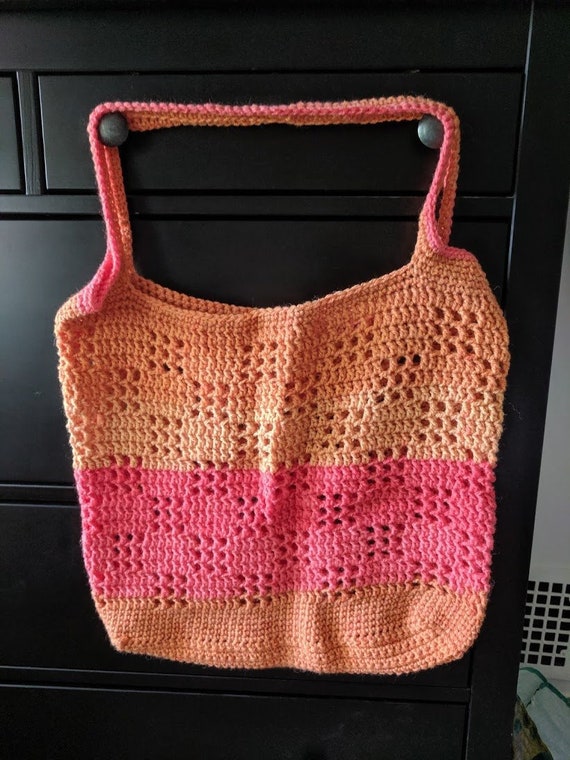 color block market bag
