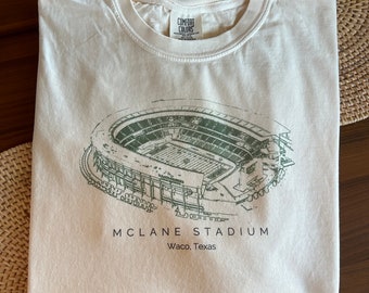 Baylor University Mclane Stadium Comfort Colors Shirt