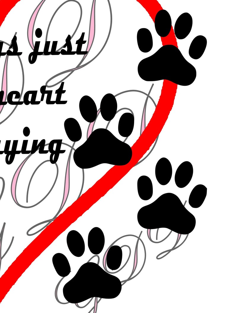 Download Dogs Leave Paw Prints Cricut Cut File Silhouette Cut File ...