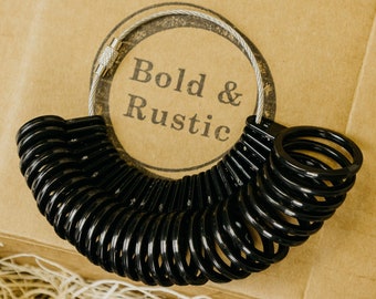 US Ring Sizer: Comfort Fit Finger Gauge (Sizes 4-13)