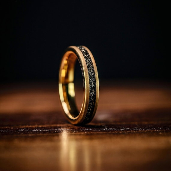 Meteorite shop ring womens