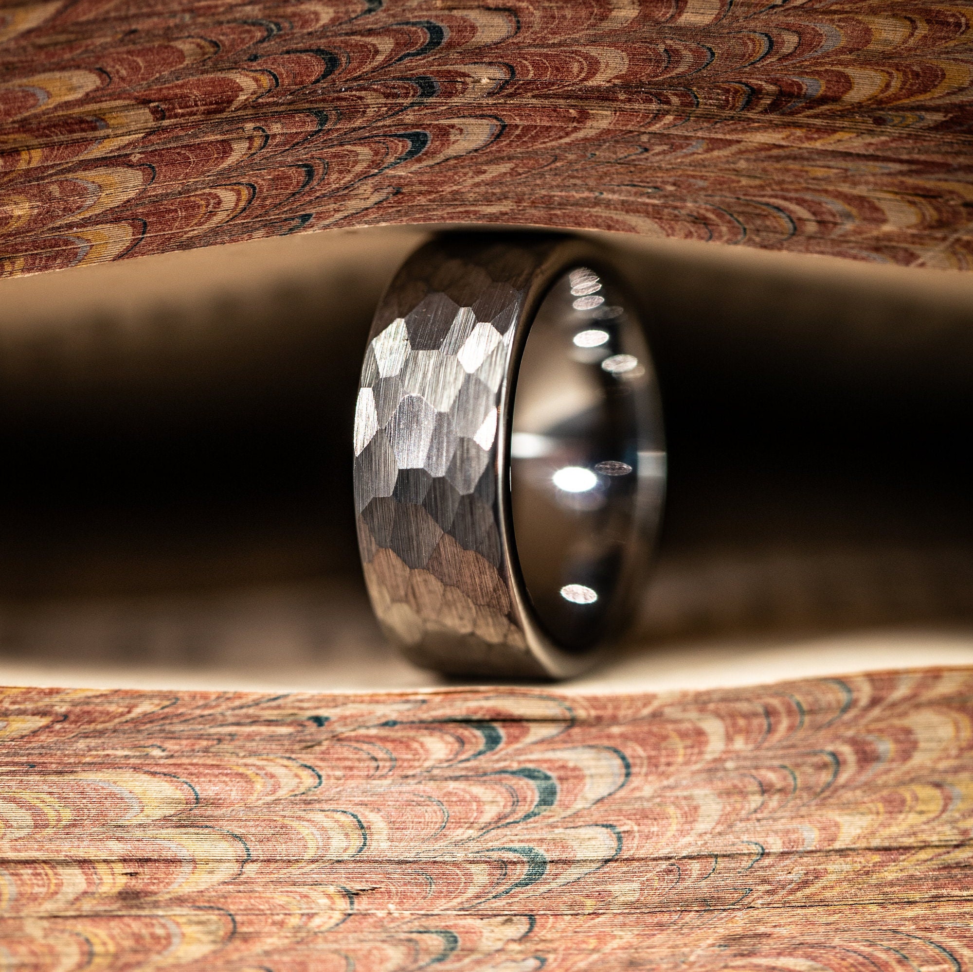 Gold Silver Men Ring