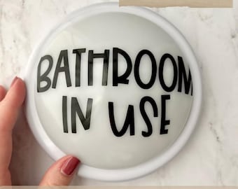 Bathroom In Use Tap Light, Classroom Management Tool, Teacher Supplies