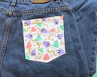 Painted Jeans | Made to Order | Retro