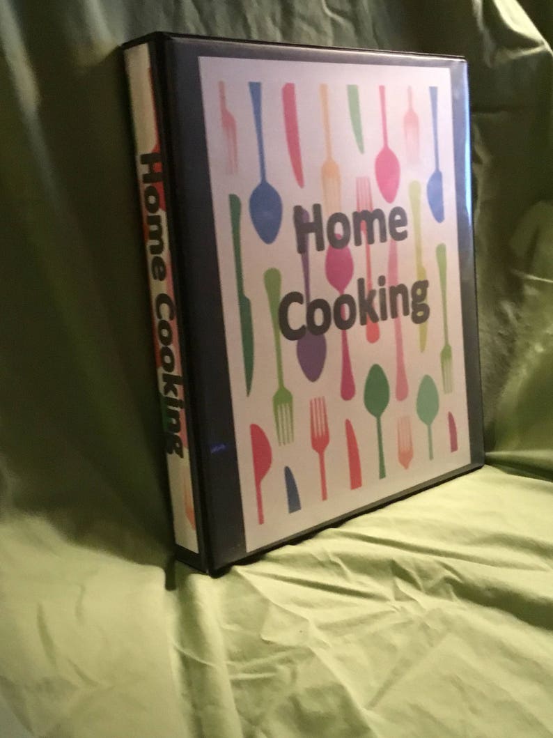 Recipe Binder Etsy