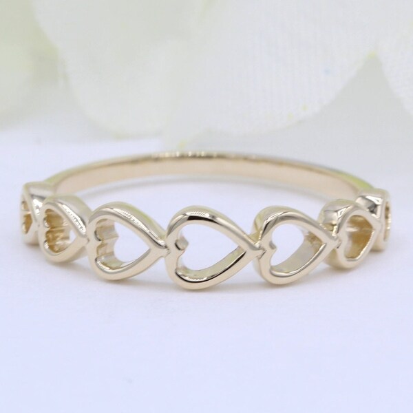 thumbnail image 2 of 14k Gold Filled Thin Twisted Minimalist Ring – Simple, Stackable Band (No Stone) 2 of 3