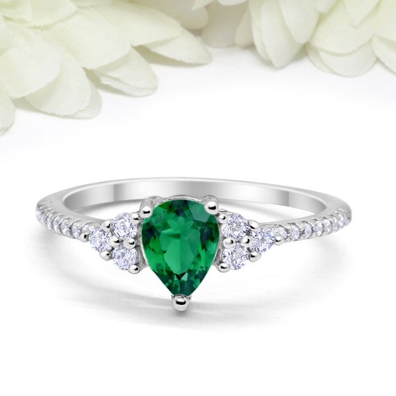 Etsy teardrop ring deals