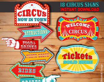 carnival signs templates free