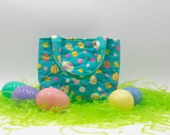 Child's Quilted Tote, Easter Basket
