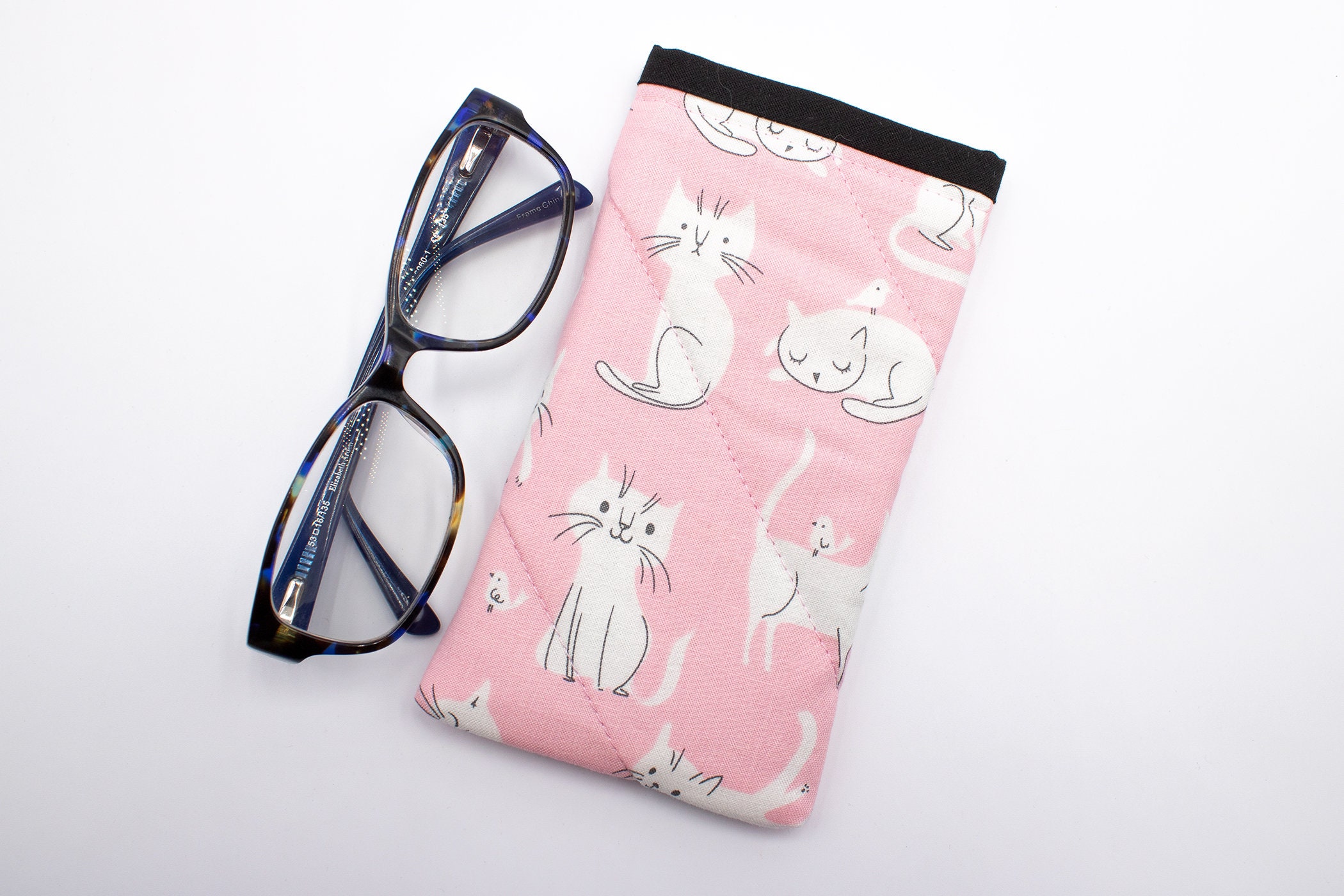 Eyeglass Case, Sunglass Case, Soft Fabric Eyeglass Case, Eyewear Case