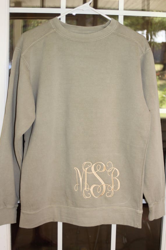 etsy comfort colors sweatshirt
