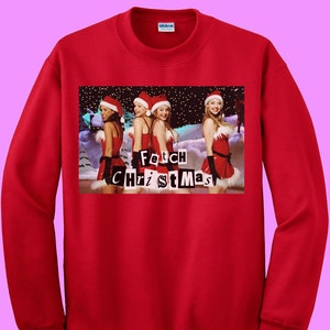 Fetch Christmas Sweatshirt Mean Girls Inspired Etsy UK