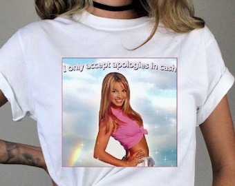 Britney Spears Apologies Shirt Y2K Clothing 00's | Etsy