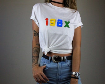 80s Vintage T-shirt - Trendy T-shirt - Retro Inspired Tee - Vintage Gaming Tshirt - Geek T-shirt - Nerdy Tee - 198x Shirt