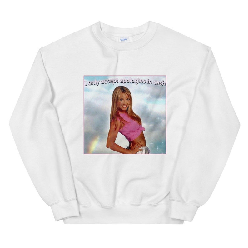 Britney Spears Apologies Shirt Y2K Clothing 00's - Etsy
