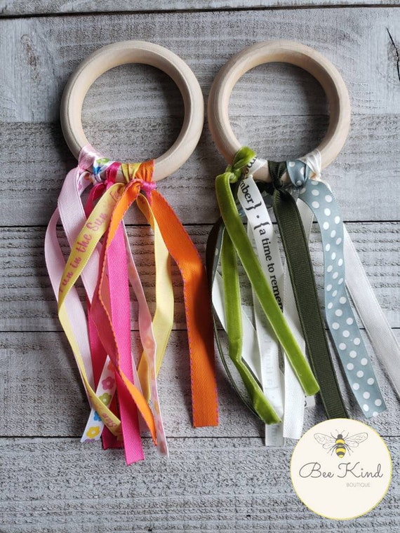 ribbon teether