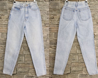 Dark 27 x 29 Express Denim Jeans Old School Relaxed Fit Junior Size 56