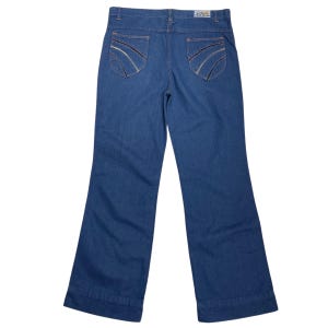 80s Jean Team Men&#39;s Jeans , 36x31 , Vintage High Waist Men&#39;s Jeans , Vintage Boot Cut Jeans , Retro Lightweight Jeans , Medium Wash Pants
