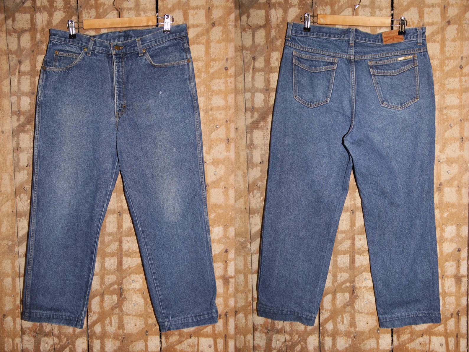 Vintage BRITTANIA Jeans 36 Waist Jeans High Waisted Jeans - Etsy
