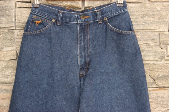 70s WRANGLER Mom Jeans , 27 Waist Jeans , Dark Wa… - image 5