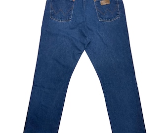 Y2K Vintage Wrangler 13MWZ Cowboy Cut Jeans, 40x29, gerader Schnitt, hohe Taille Herrenjeans, 100% Baumwoll-Denim